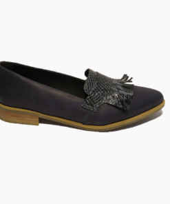 Mocasín Flecos Azul
