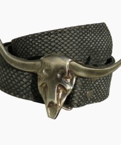 Cinturón Cow Negro
