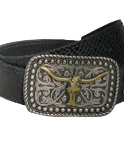 Cinturón Buffalo Negro